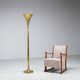 Brass ''Luminator'' floor lamp by Marcello Piacentini