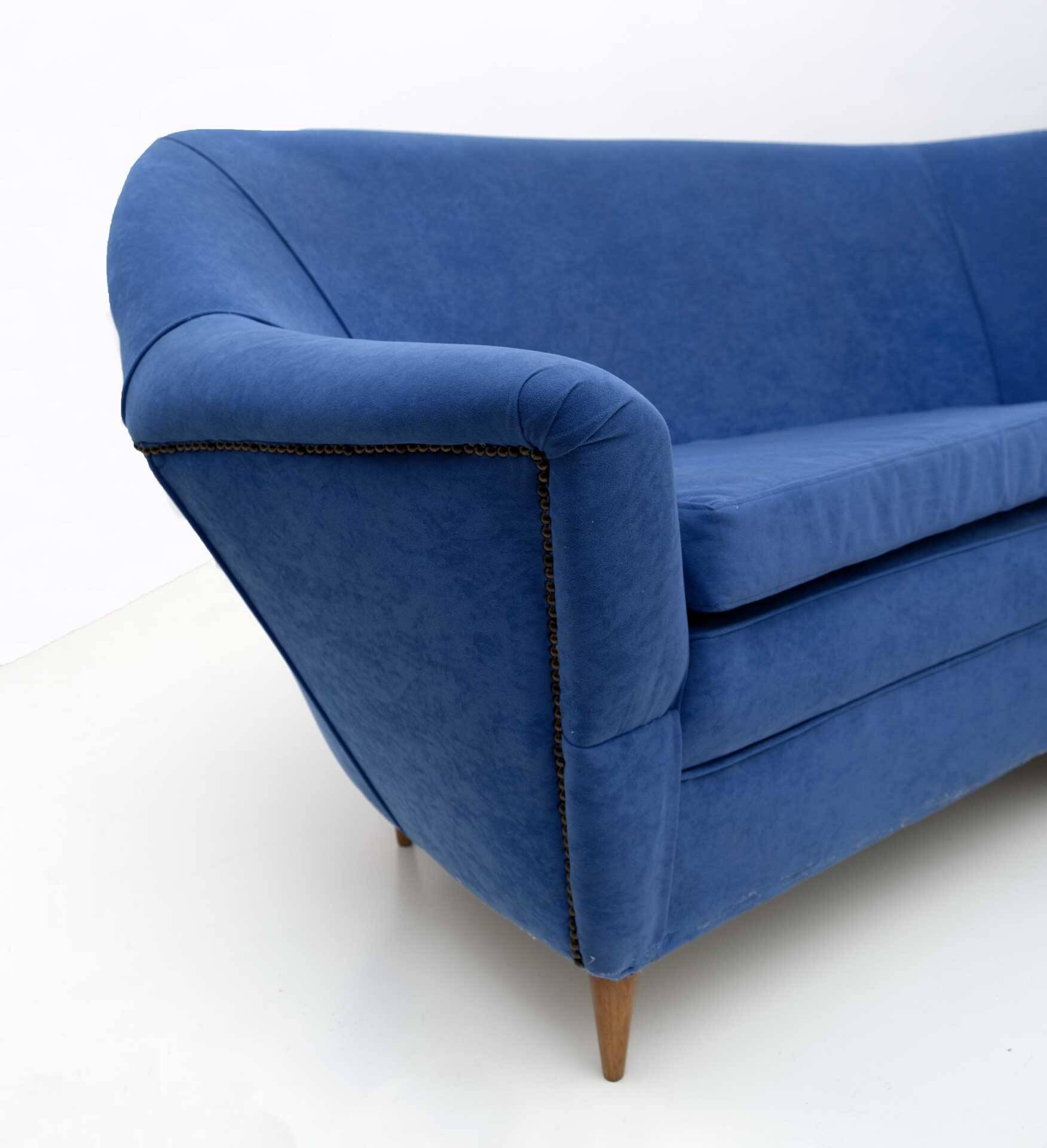 Ico Parisi Mid-Century Modern Italian Corner Sofa for Ariberto Colombo, 50