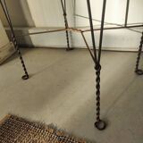 Zinc side table