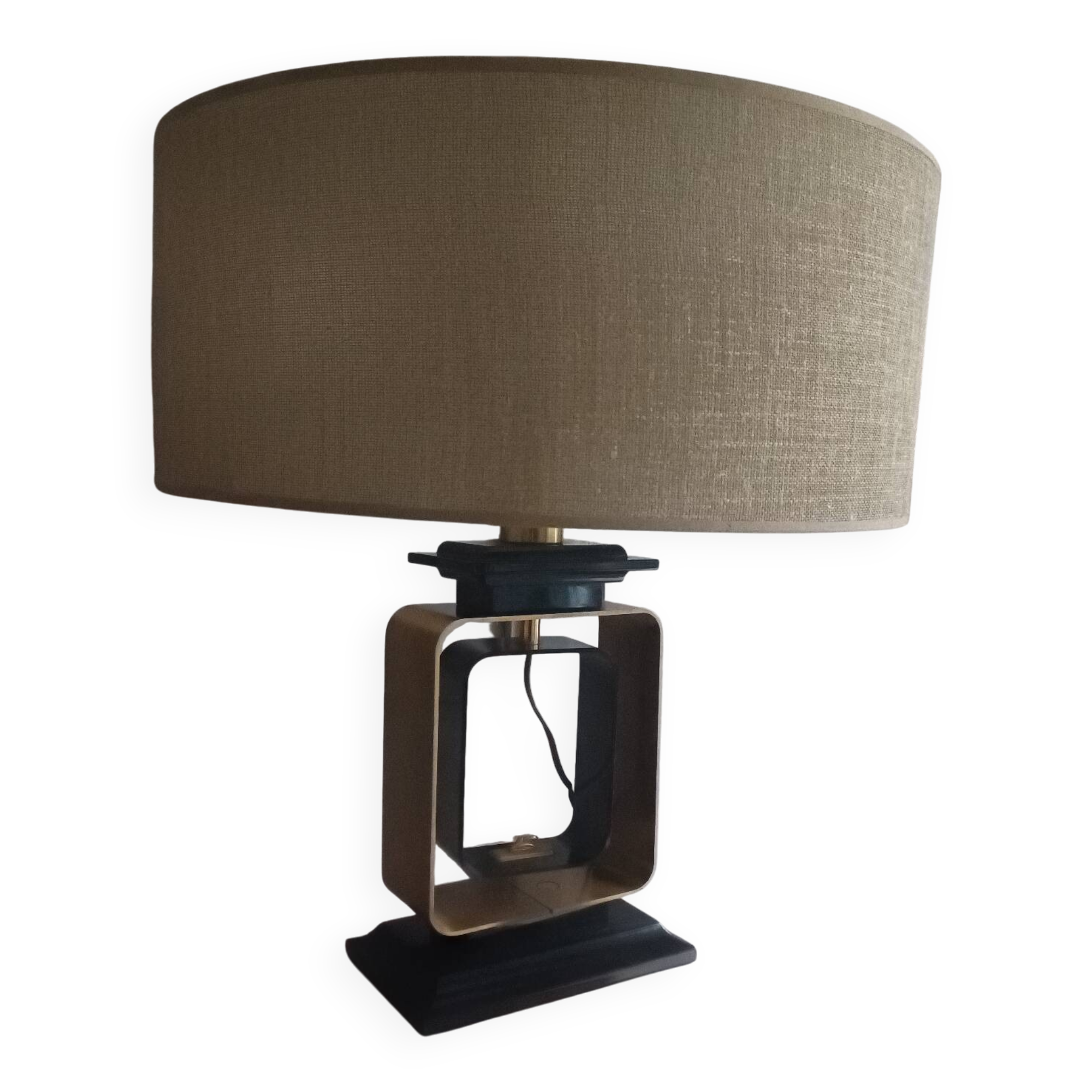 Vintage 70s graphic design lamp