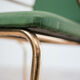 Set of 4 Hollywood Regency vintage design chairs from the 70s modern antiques.