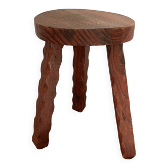 Brutalist tripod stool