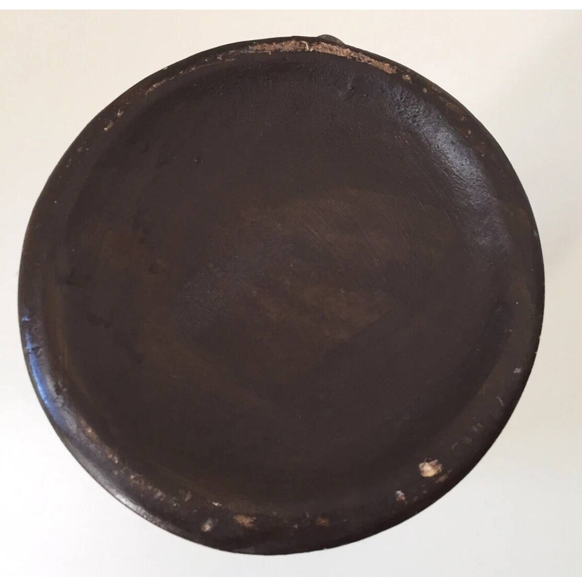 Pichet en céramique effet bois, 1950