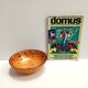 Orange Lacquered Porcelain Catchall by Royal Doulton, England
