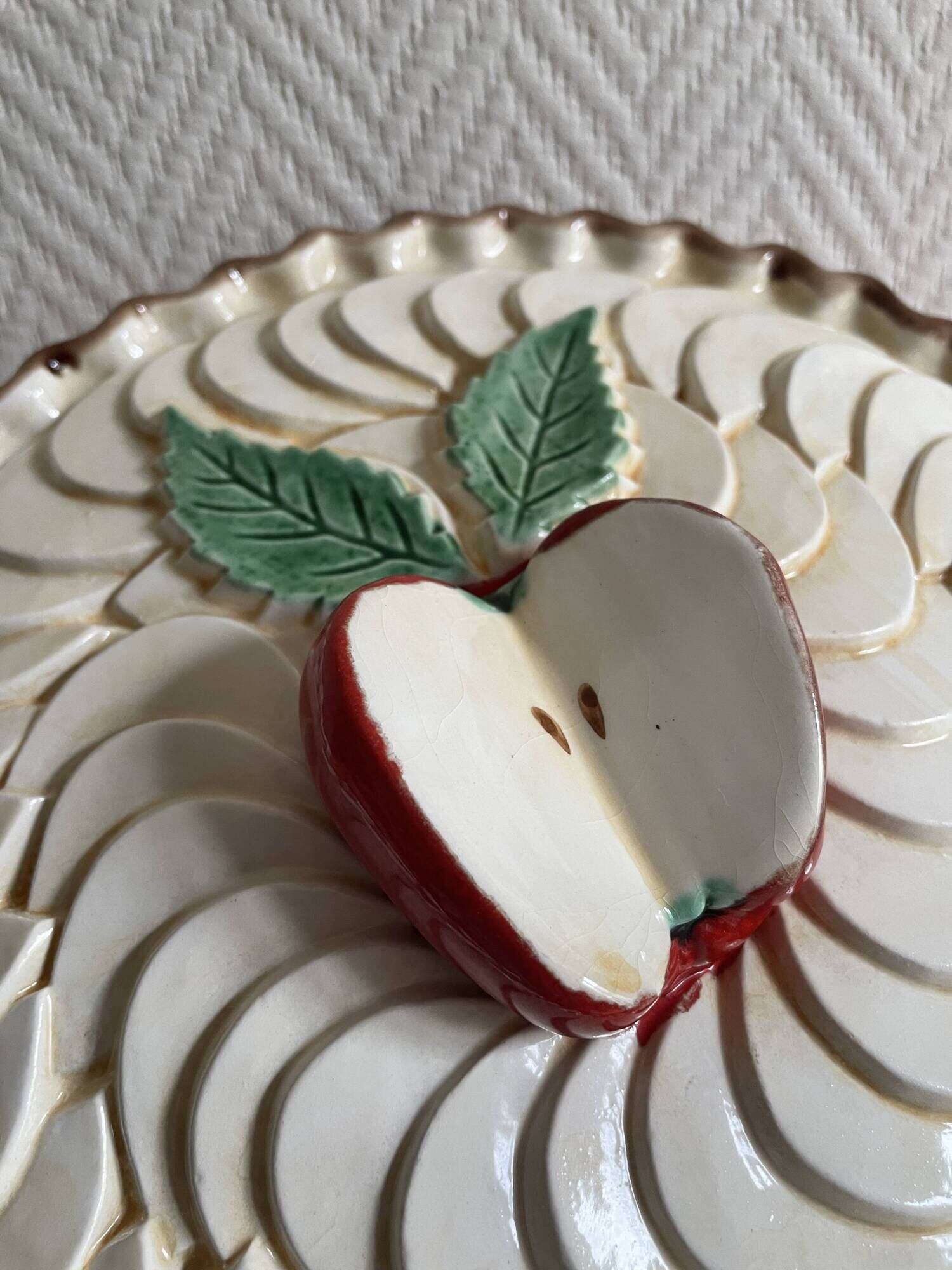 Plat à Tarte Céramique Muldale 23cm - Rouge Pour Four - Parfait Pour Tartes Et Crumbles