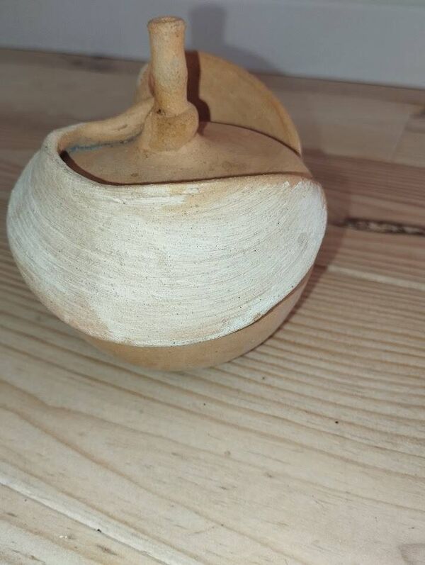 Pomme décorative vintage Vallauris – Terre cuite – Années 60