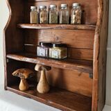 Old country wall shelf
