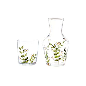 Madeleine carafe and Tumbler