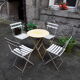Vintage garden folding chairs