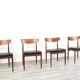Ensemble de 4 chaises vintage par Kofod Larsen pour G Plan