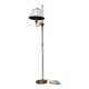 Lampadaire en métal et laiton, Allemagne 1970