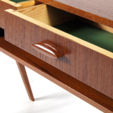 Danish teak console Scandinavian 60s 70s hallway furniture