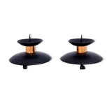 Duo of candlesticks spades candles 60/70