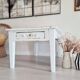 Low wooden farm table