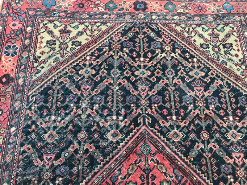 Former carpet Persian Mahal done hand 130 X 203 CM