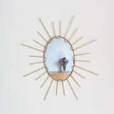 Sun Mirror 60s 37x40cm
