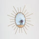 Miroir soleil 60s 37x40cm