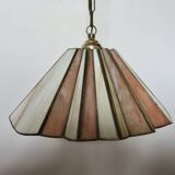 Suspension in glass paste and brass, 1970s