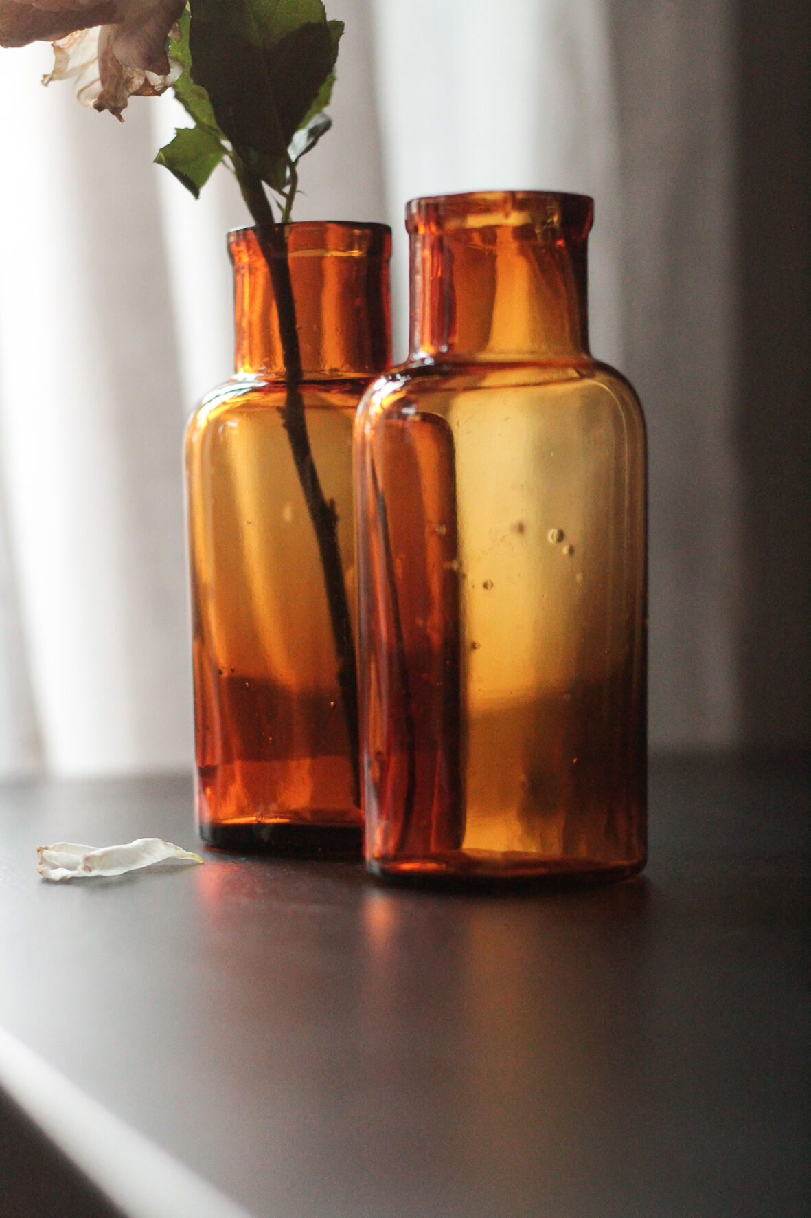 Former pharmacy bottle