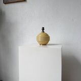 Czechoslovakian Art Deco opaline table lamp