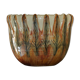 Pot with floral details