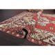 Vintage Turkish Oushak Handmade Wool Cotton Red Runner 95x301