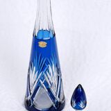 Wine carafe - cristallerie val saint-lambert - model: pyramid - period: 20th century