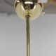Art Nouveau Brass and Glass Chandelier, 1920s, Perfect Condition