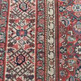 Tapis ancien persan kurde Malayer en longueur 200x490 cm
