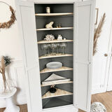 Parisian corner cabinet