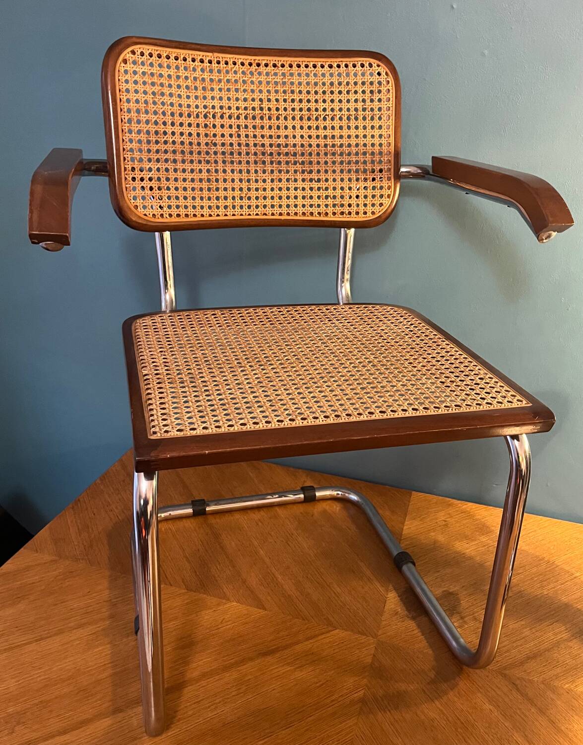 Fauteuil chaise  B 64 Marcel Breuer Cesca