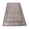 Dusty pink small vintage rug 203x117cm