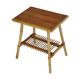 Vintage bamboo side table