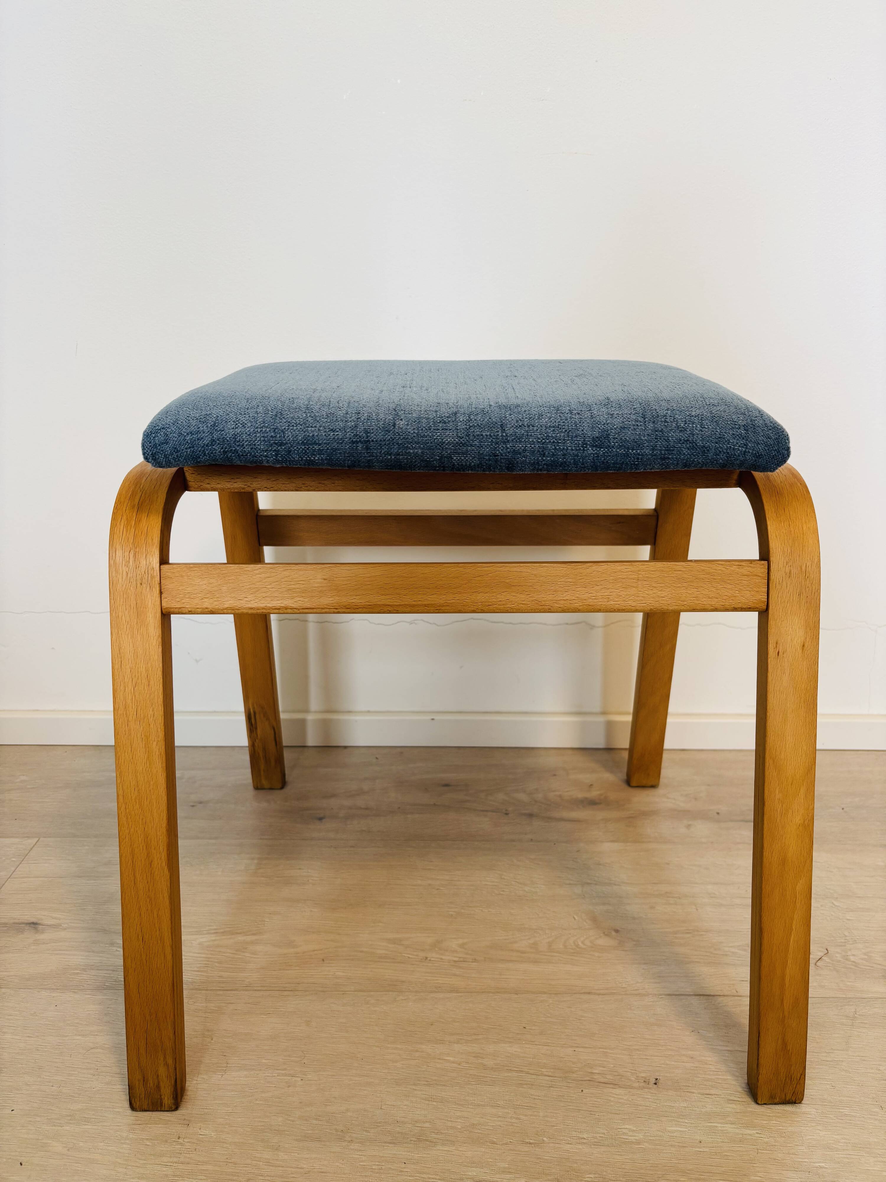 Mid-Century Ottoman by Ludvik Volak for Ton, Czechoslovakia 1970’s