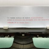 Olivetti Lettera Typewriter 32 60s