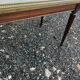 Table basse ancienne style louis xvi avec plateau marbre