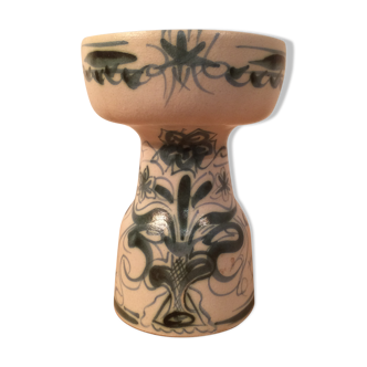 Keraluc Quimper ceramic candle holder