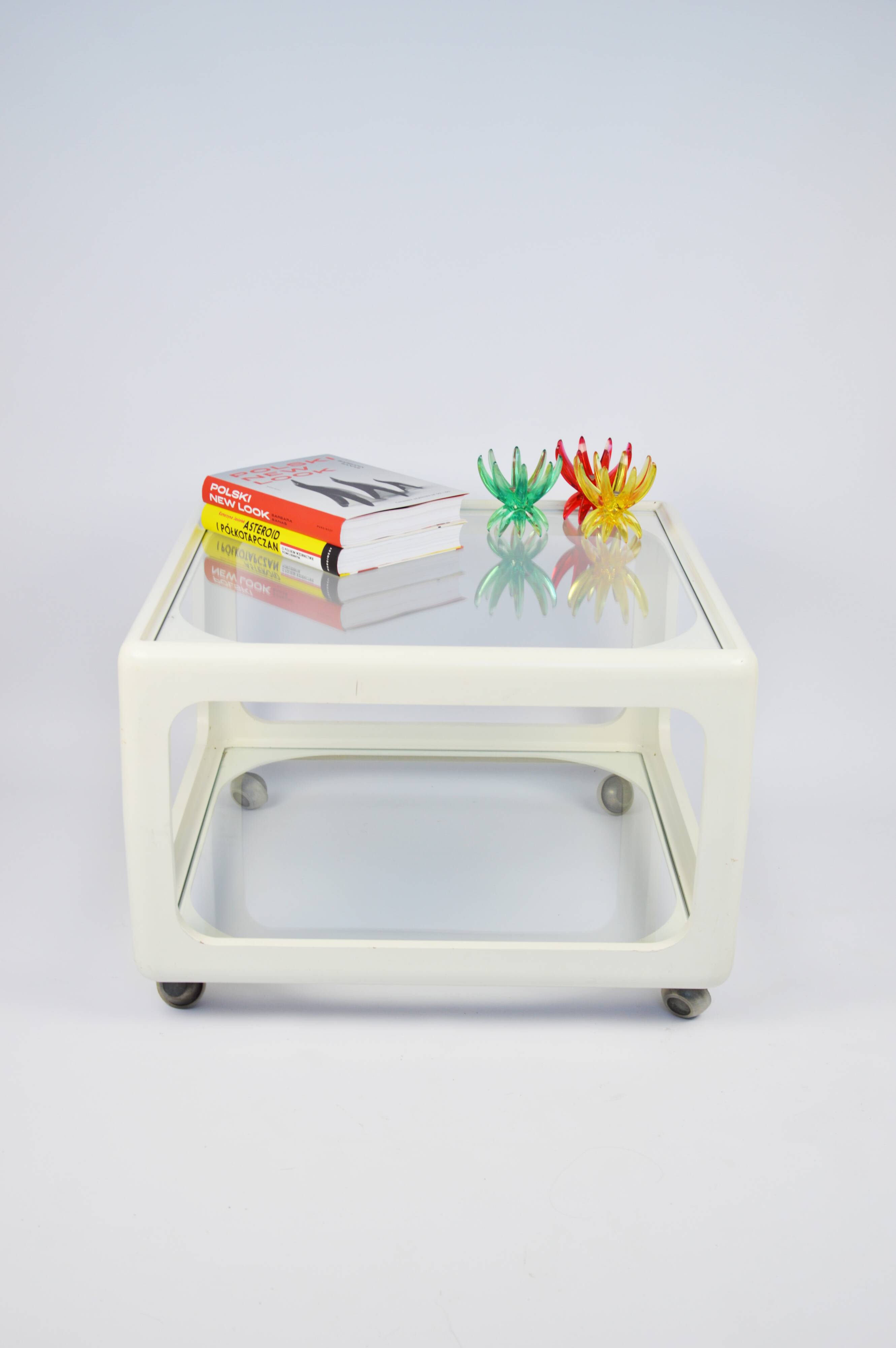 Coffee table by P. Ghyczy for Horn Collection, 1970s