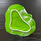 Empty green leaf pocket