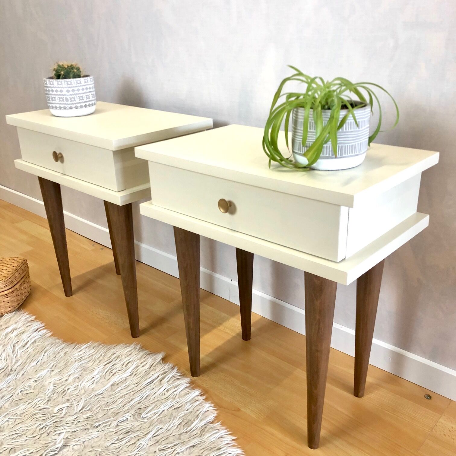 Pair of bedside tables