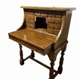 Secrétaire / Bureau de notaire anglais ou néerlandais ancien — vers 1780–1840