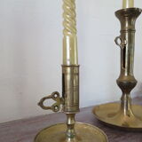 Brass candlesticks