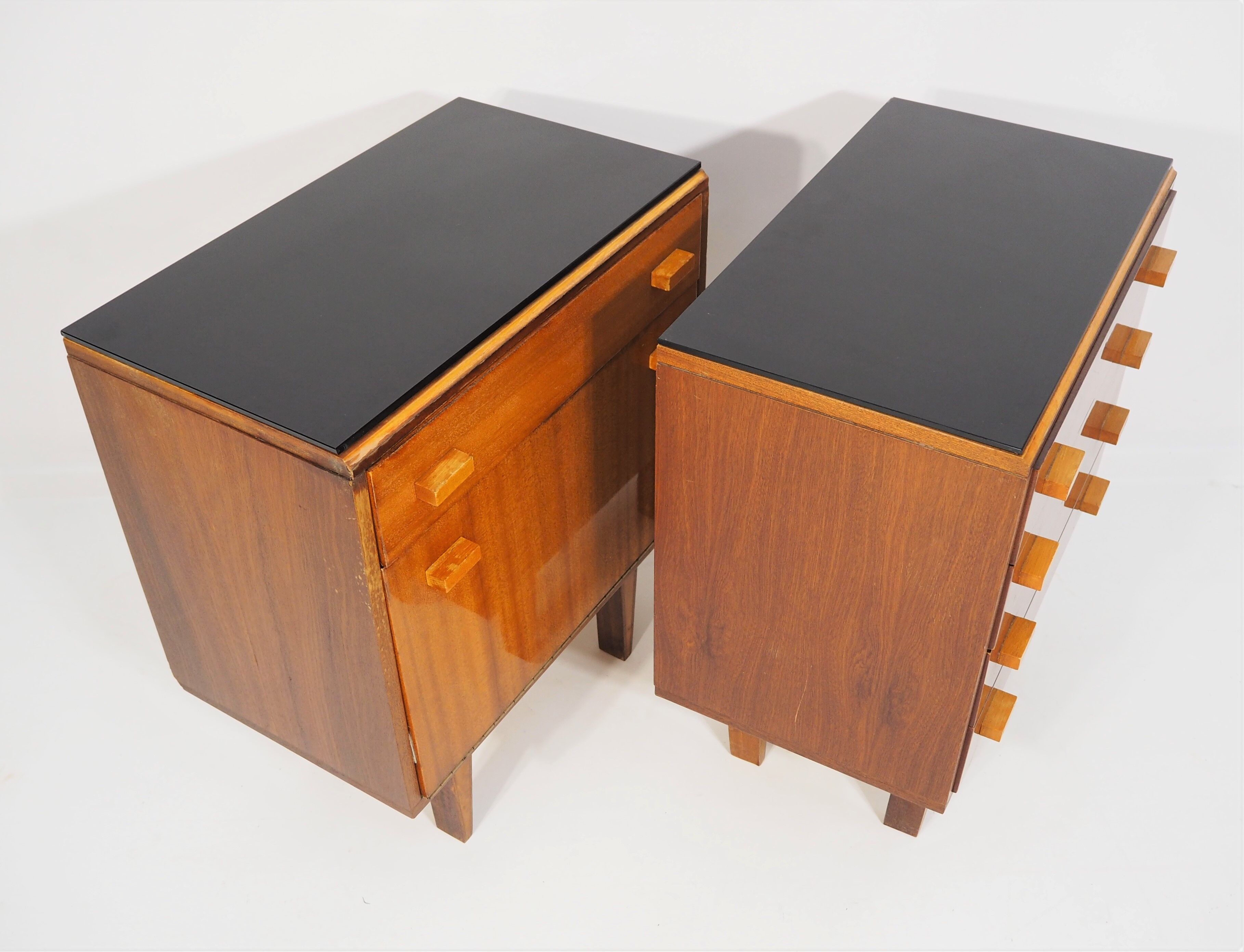 Vintage Nightstands 1970s, Set of 2