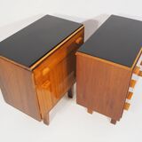 Vintage Nightstands 1970s, Set of 2