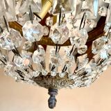 Balloon chandelier with tassels