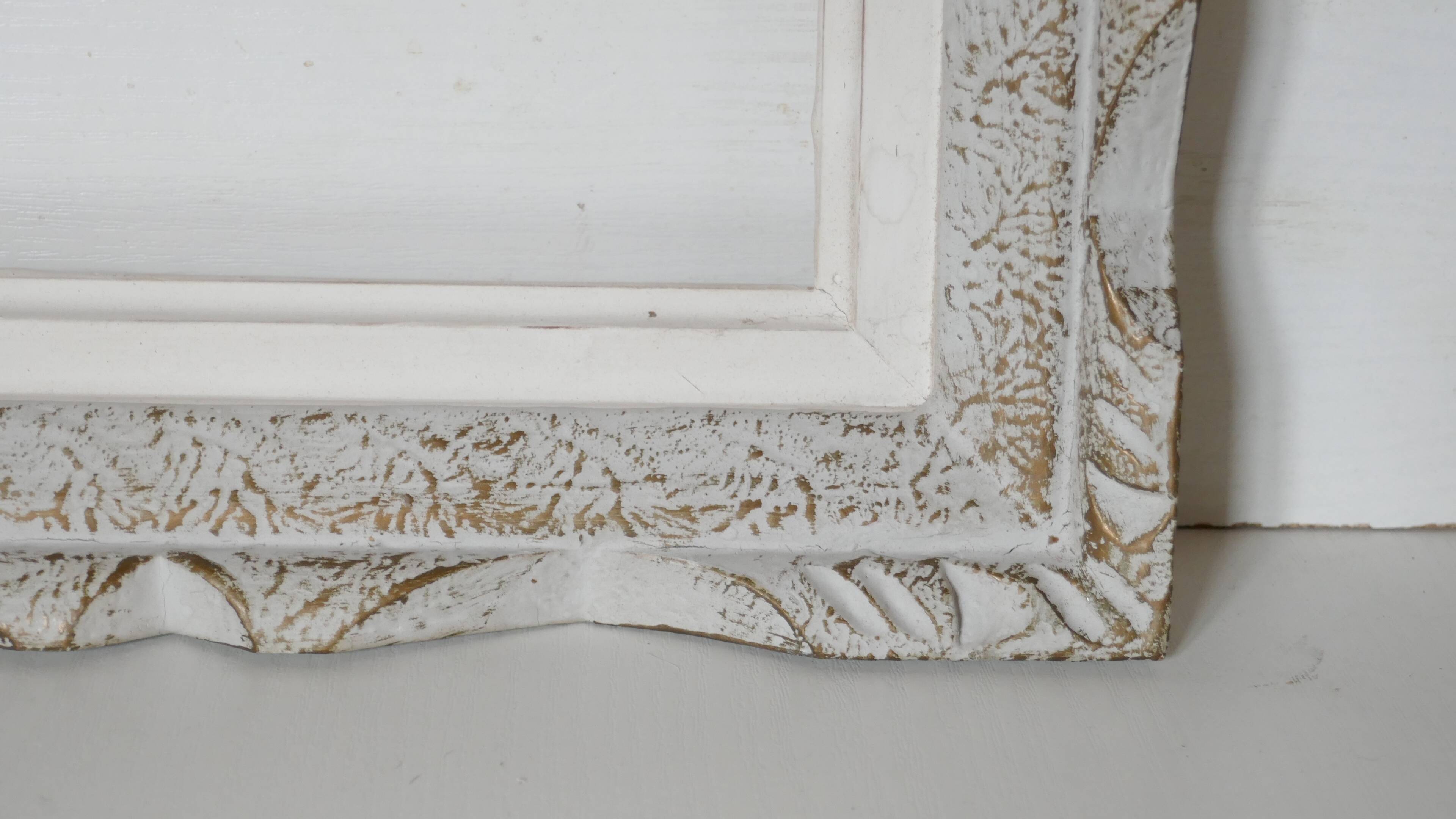 Old frame "Montparnasse" patinated gray