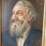 Portrait of ancestor oil on canvas