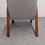 Pair of Bow Wood armchairs by Steiner from the 50s/60s