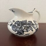 Black ironstone pitcher