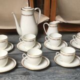 Lafarge Limoges coffee set 12 cups
